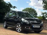Used Peugeot 2008 Active 100 HP (73 kW) 2016 Black SUV
