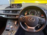 Used Lexus CT200h 136 HP (100 kW) 2017 Silver Hatchback