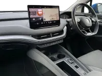 Used Skoda Enyaq iV ecoSuite 131 kW (179 HP) 2021 Blue SUV