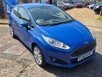 Used Ford Fiesta Zetec 82 HP (60 kW) 2013 Blue Hatchback