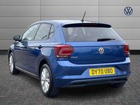 Used VW Polo Match 95 HP (69 kW) 2020 Blue Hatchback