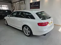 Used Audi A4 S-Line 170 HP (125 kW) 2015 White Estate