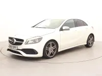 Used Mercedes A200 AMG line 136 HP (100 kW) 2017 White Hatchback