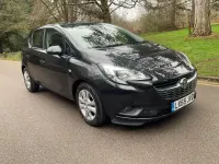 Usado Vauxhall Corsa Design Edition 95 HP (69 kW) 2015 Preto Citadino