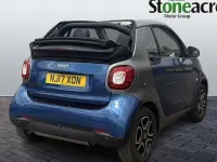 Used Smart ForTwo Cabrio Premium 71 HP (52 kW) 2019 Blue Cabriolet