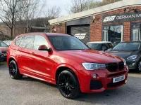 Used BMW X3 M Sport 258 HP (189 kW) 2016 Red SUV