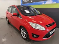 Used Ford C-MAX Titanium X 115 HP (84 kW) 2014 Red MPV