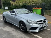 Used Mercedes E350 AMG 2014 Silver Cabriolet