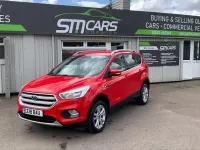 Used Ford Kuga Zetec 120 HP (88 kW) 2018 Red SUV