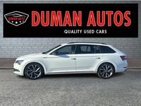 Used Skoda Superb SportLine 150 HP (110 kW) 2018 White Estate