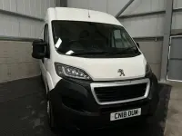 Used Peugeot Boxer 130 HP (95 kW) 2018 White Van