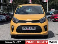 Used Kia Picanto 66 HP (48 kW) 2022 Yellow Hatchback