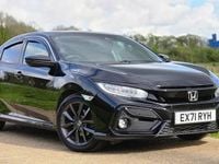 Used Honda Civic SR 126 HP (92 kW) 2021 Black Hatchback