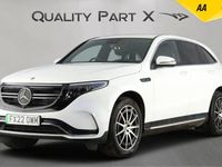 Used Mercedes EQC400 AMG line 300 kW (408 HP) 2022 White SUV