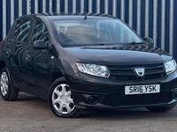 Used Dacia Sandero Ambiance 73 HP (53 kW) 2016 Black Hatchback