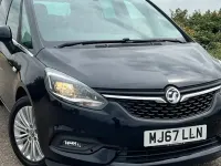 Used Vauxhall Zafira Tourer 140 HP (102 kW) 2017 Blue MPV
