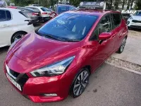 Used Nissan Micra Tekna 90 HP (66 kW) 2018 Red Hatchback