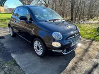 Gebraucht Fiat 500 Lounge 69 PS (50 kW) 2018 Schwarz Kleinwagen