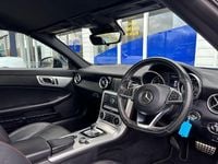 Used Mercedes SLC300 AMG line 245 HP (180 kW) 2017 Black Cabriolet