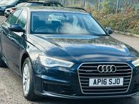 Begagnad Audi A6 Comfort 218 HK (160 kW) 2016 Blå Sedan
