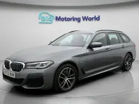 Used BMW 530e M Sport 292 HP (214 kW) 2022 Blue Estate