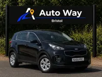 Used Kia Sportage 114 HP (83 kW) 2016 Black SUV