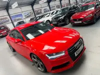 Used Audi A7 Sportback Black Edition 2016 Red Hatchback