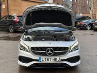 Used Mercedes CLA220 AMG line 177 HP (130 kW) 2017 Silver Sedan