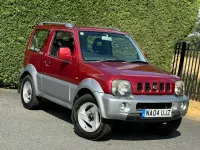Used Suzuki Jimny 80 HP (58 kW) 2004 Red SUV