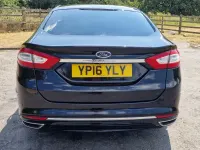 Used Ford Mondeo 150 HP (110 kW) 2016 Black Sedan
