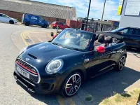 Used Mini John Cooper Works Cabriolet 231 HP (169 kW) 2017 Black Cabriolet