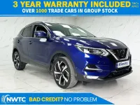Used Nissan Qashqai Tekna 115 HP (84 kW) 2018 Blue SUV