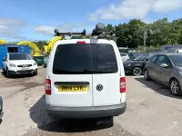 Used VW Caddy Maxi Startline 102 HP (75 kW) 2014 White MPV