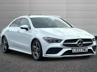 Used Mercedes CLA200 AMG line 161 HP (118 kW) 2022 White Coupe