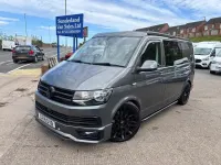 Usado VW Transporter Highline 201 HP (147 kW) 2018 Cinzento Van