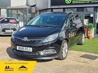 Used Vauxhall Zafira Tourer SRi 140 HP (102 kW) 2018 Black MPV
