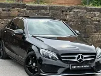 Used Mercedes C220 AMG Line Premium 170 HP (125 kW) 2015 Black Sedan