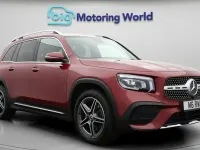 Used Mercedes GLB200 AMG line 163 HP (119 kW) 2022 Red SUV