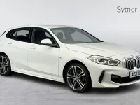 Used BMW 118 M Sport 134 HP (98 kW) 2021 White Hatchback