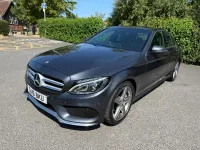Used Mercedes C220 AMG Line Premium Plus 170 HP (125 kW) 2016 Grey Sedan