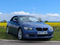 Begagnad BMW 320 Cabriolet Comfort Edition 2008 Blå Cab