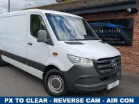 Used Mercedes Sprinter 143 HP (105 kW) 2019 White Van