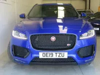 Used Jaguar F-Pace S 300 HP (220 kW) 2019 Blue SUV