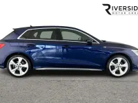Used Audi A3 Sportback S-Line 150 HP (110 kW) 2023 Blue Hatchback