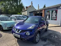 Used Nissan Juke Tekna 2015 Blue SUV