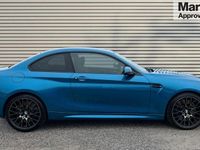 Begagnad BMW M2 Competition Edition 410 HK (301 kW) 2020 Blå Sportkupé
