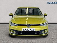 Used VW Golf VII 150 HP (110 kW) 2020 Yellow Hatchback