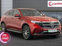 Used Mercedes EQC400 AMG line 300 kW (408 HP) 2023 Red SUV