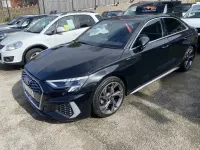 Used Audi A3 S-Line 2022 Black Sedan
