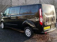Used Ford Transit Custom Limited 130 HP (95 kW) 2019 Black Van